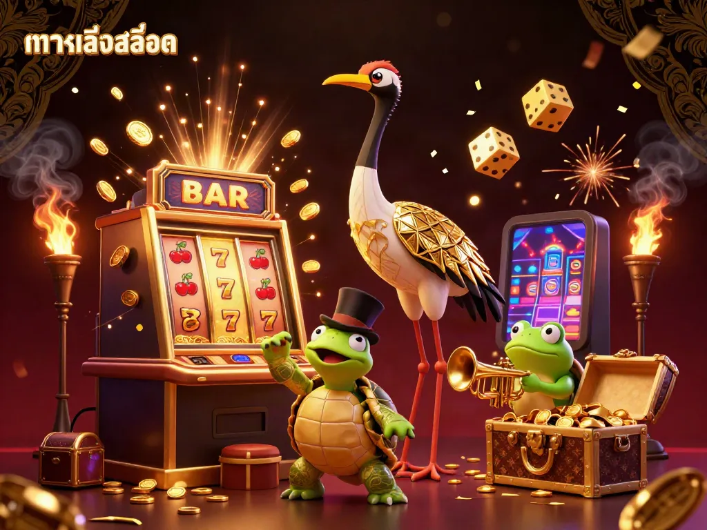 เล่นเกมสล็อตทดลองสล็อตด้วยความสนุกที่เต็มเปี่ยมในภาพการ์ตูน 3 มิติ.