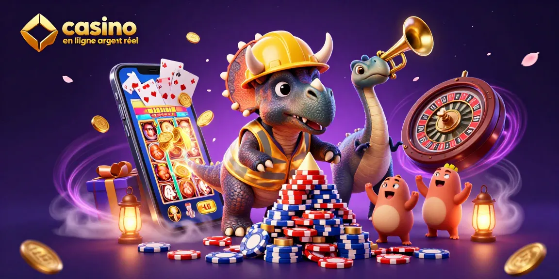 Jouez à des jeux de casino en ligne argent réel avec passion et bonheur dans une scène festive