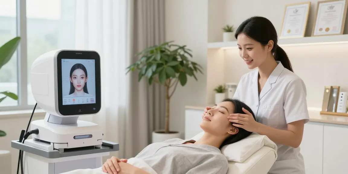 Explore the benefits of ClinicEvo vs QOVES in a professional facial analysis setting.