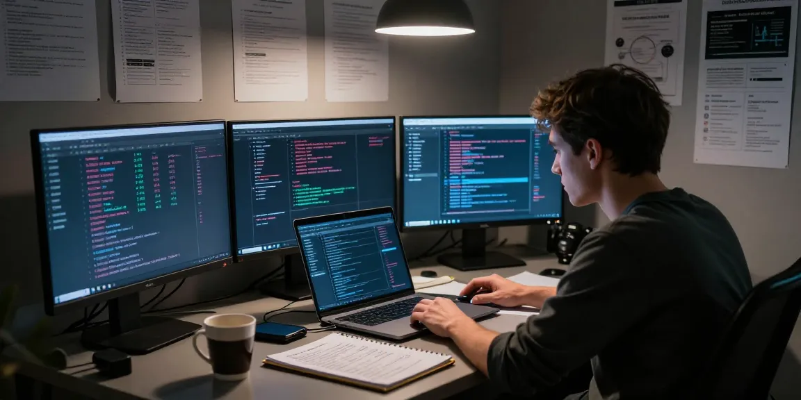 Analyzing the Best Darknet Markets 2026 from a research desk with multiple screens and notes.