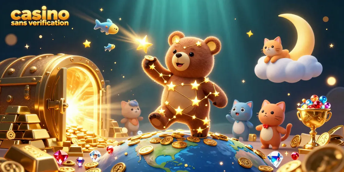 Profitez de l'excitation des jeux de casino sans vérification avec une illustration dynamique