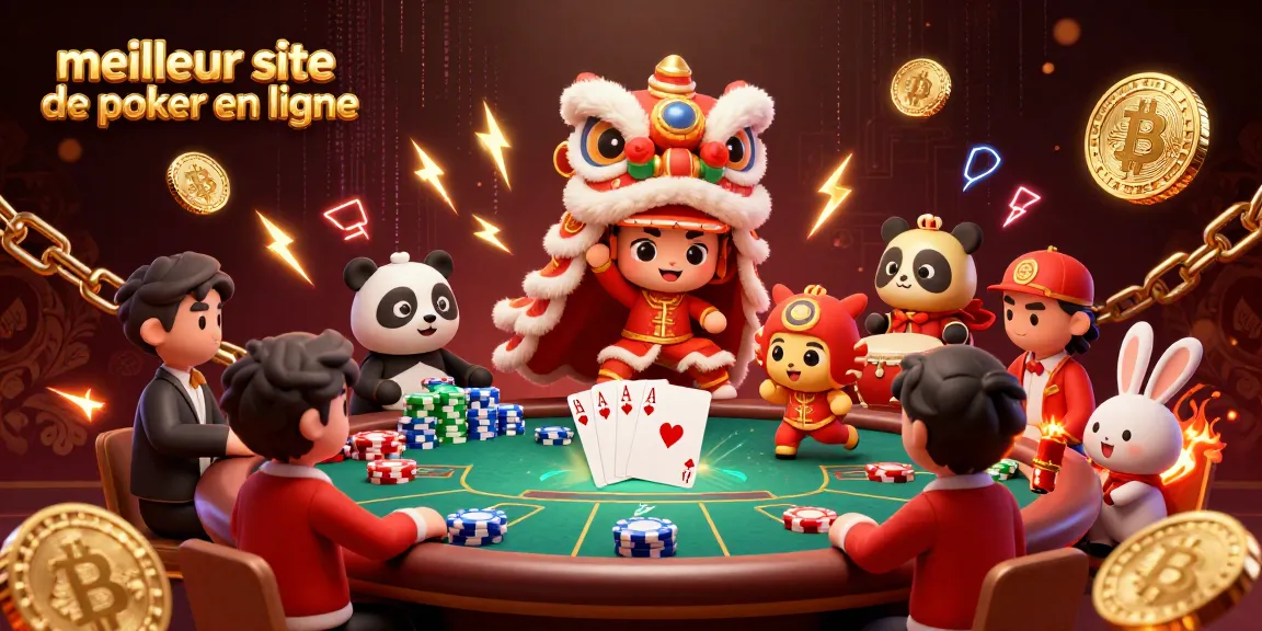 Jouez sur le meilleur site de poker en ligne avec des personnages de danse et des gains en crypto-monnaies.