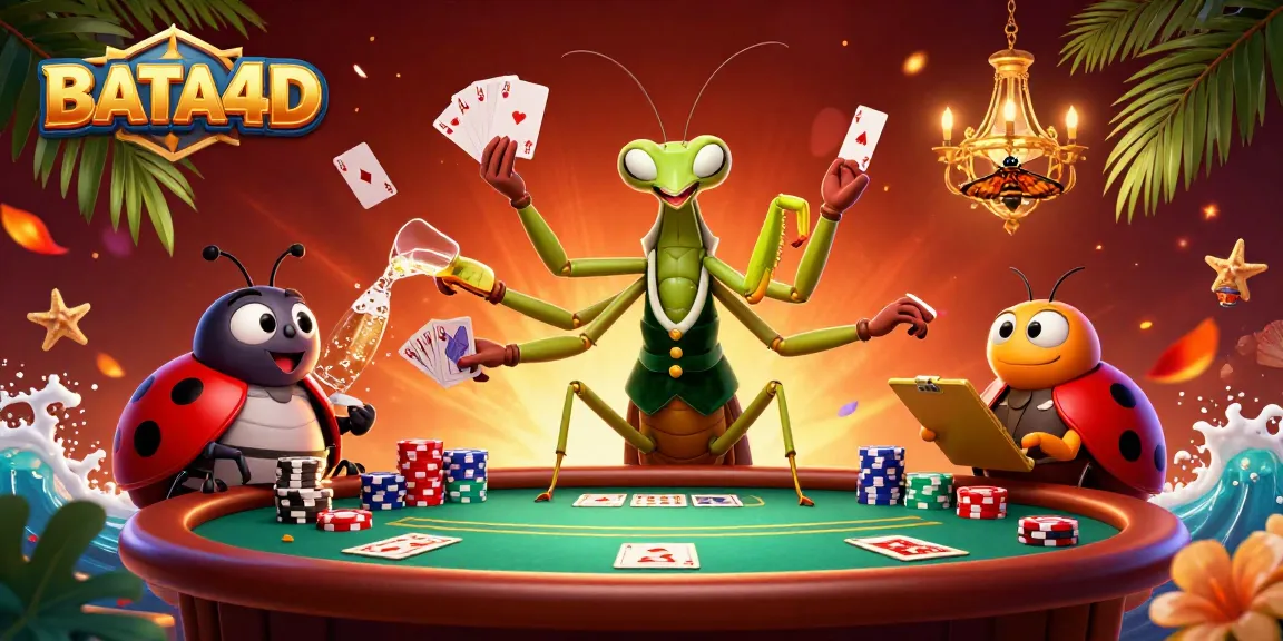 Experience thrilling gameplay at BATA4D with engaging poker tables and charismatic characters.