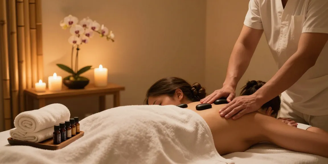 Relaxation at Trang Chủ LUCK8 featuring a soothing spa treatment and massage therapy.