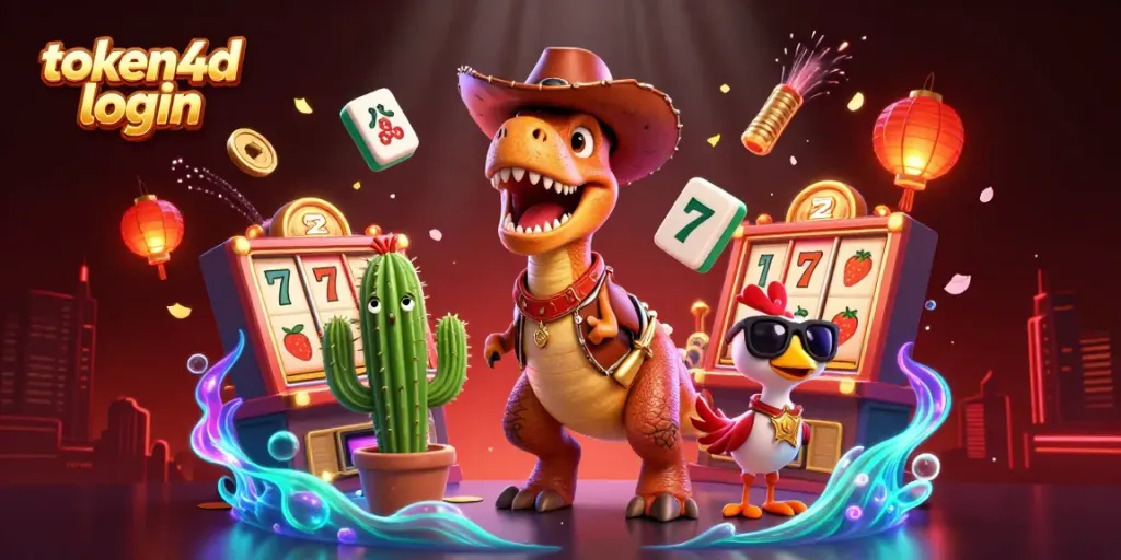Memenangkan permainan SLOT dengan token4d login melalui karakter kartun yang penuh warna.