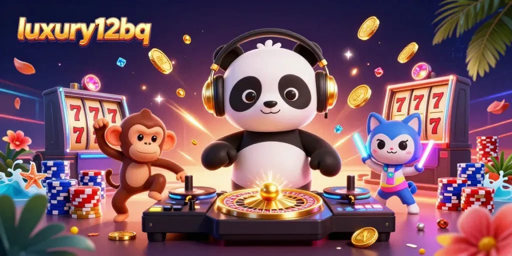 luxury12bq memeriahkan suasana kasino dengan DJ panda, monyet, dan kucing berenergik