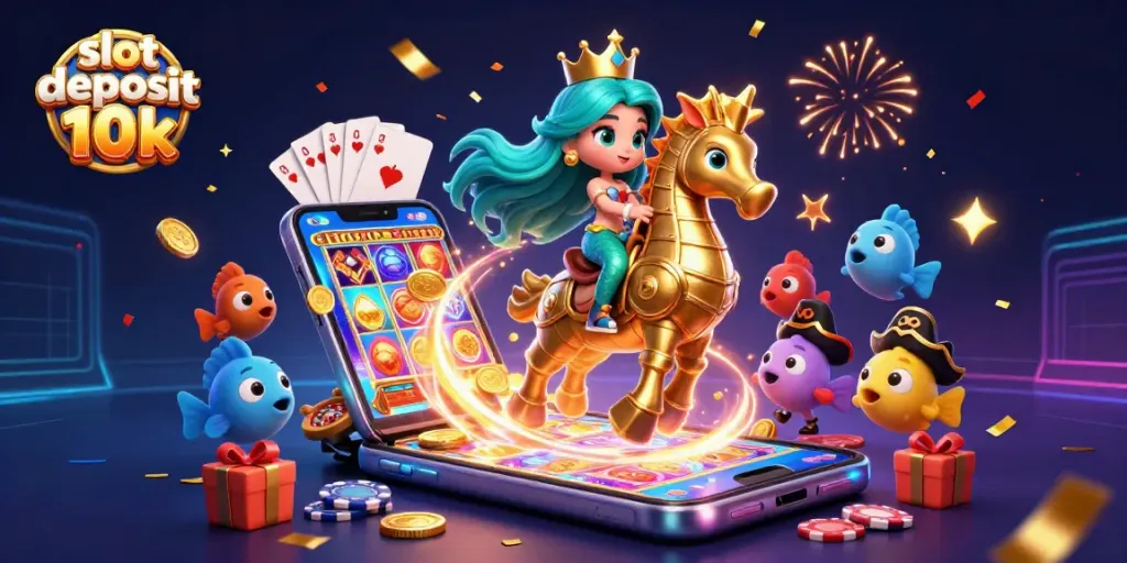 Slot deposit 10k menawarkan pengalaman bermain slot menarik dengan putaran dan kegembiraan.
