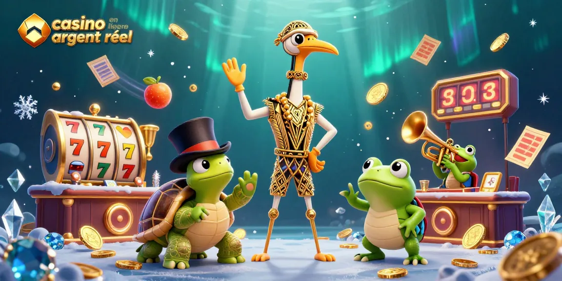 Spin reels at casino en ligne argent réel with vibrant characters and gaming elements
