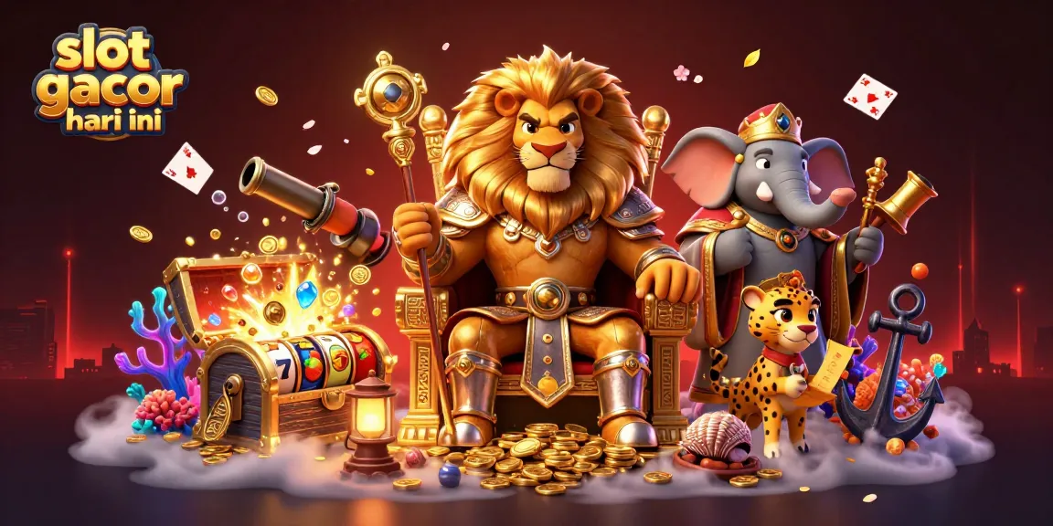 Experience thrilling action with slot gacor hari ini featuring royal characters and vibrant casino elements.