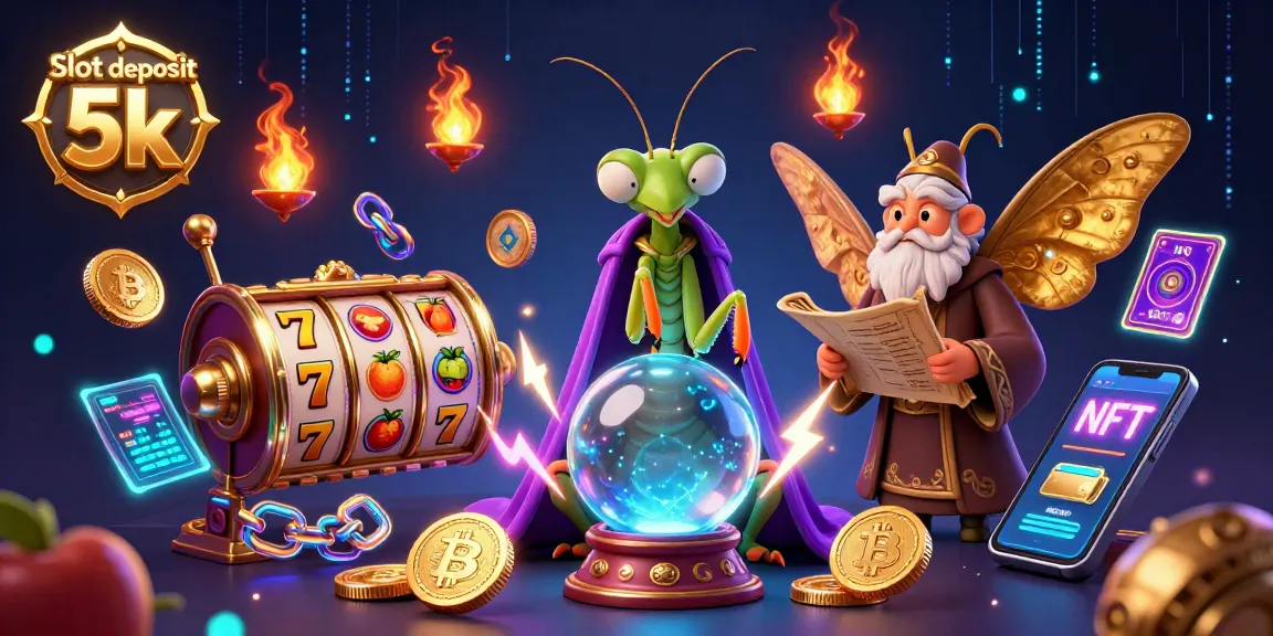 Engage in thrilling gameplay with slot deposit 5k, vibrant reels, and mystical characters.