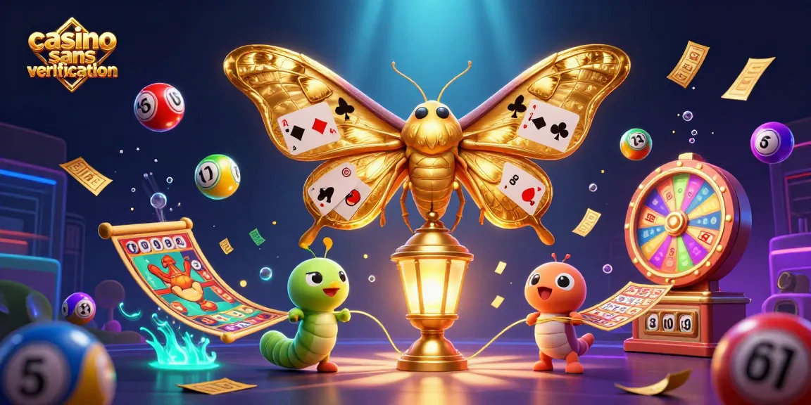 Jouez dans un casino sans vérification où l'argent coule, avec des personnages en 3D animés et des éléments de jeu captivants.