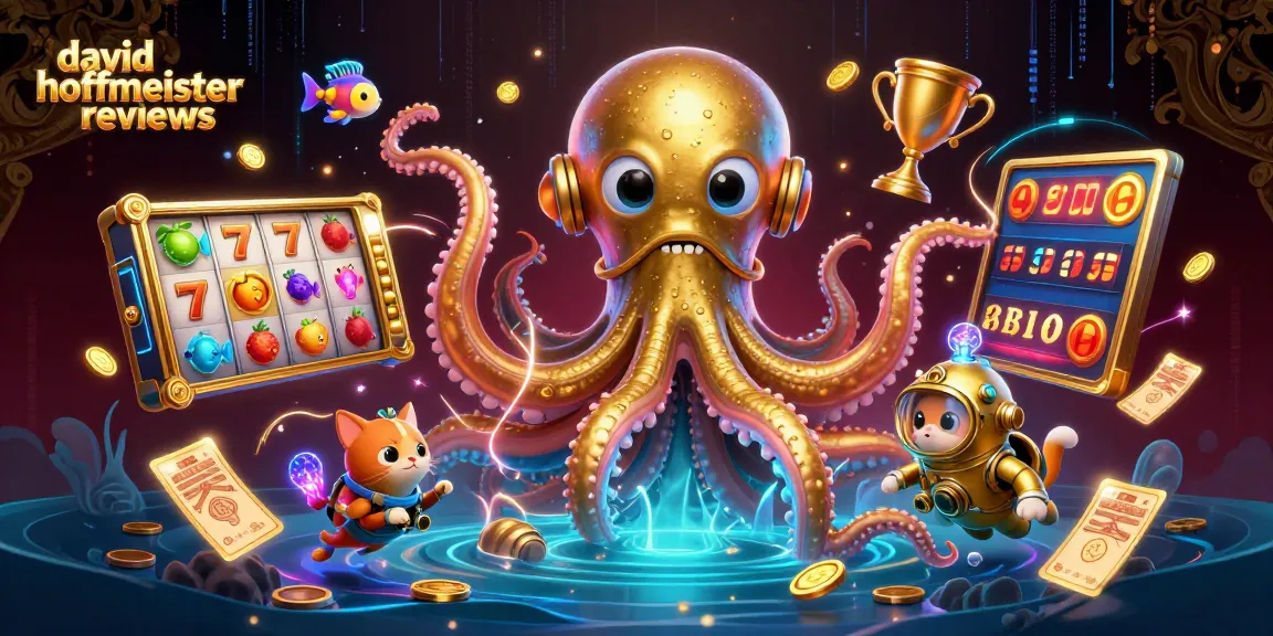Engage with thrilling slots as you view david hoffmeister reviews in a vibrant 3D casino scene.