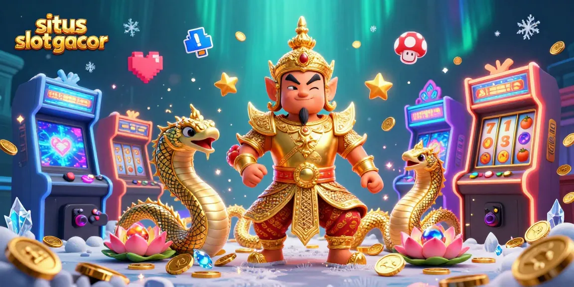 Experience the excitement of situs slot gacor with dynamic 3D gaming elements and vibrant characters.