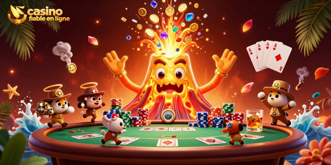 Gagnez des trésors au casino fiable en ligne avec une éruption de pièces et joyaux.