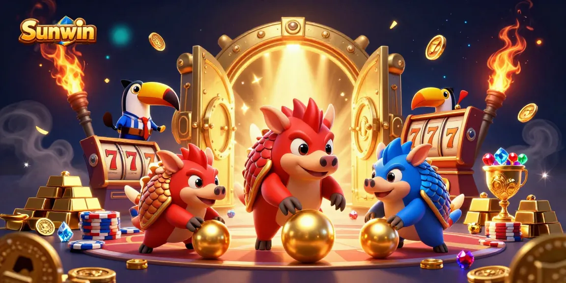 Engage with Sunwin and discover rival pangolins bowling through poker chips and slots.